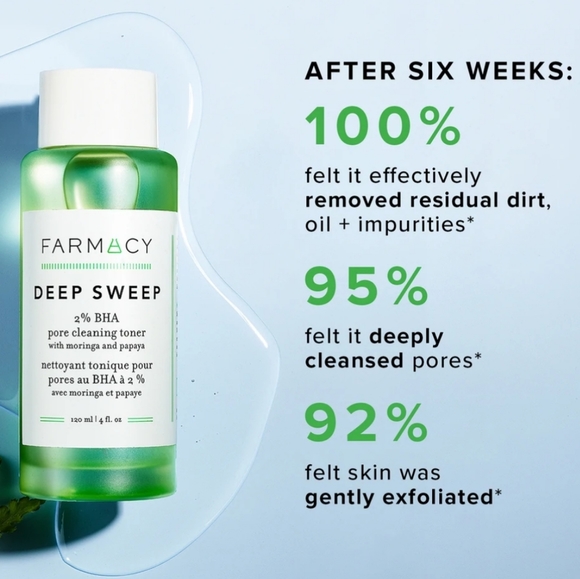 Farmacy Deep Sweep 2% BHA Toner BNIB 4 FL oz Full Size - Picture 3 of 6